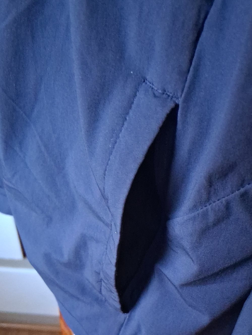 Arc'teryx Navy Blue Full-Zip Hooded Jacket - Picture 4 of 7